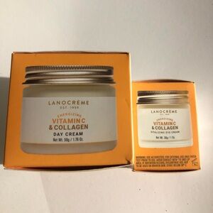 Energizing Vitamin C  & Collagen day and eye cream bundle-New Zealand Skincare